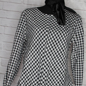 ZARA BLACK & WHITE  SHIRT XL